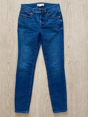 Madewell 8" Skinny Jeans Size 25 Petite